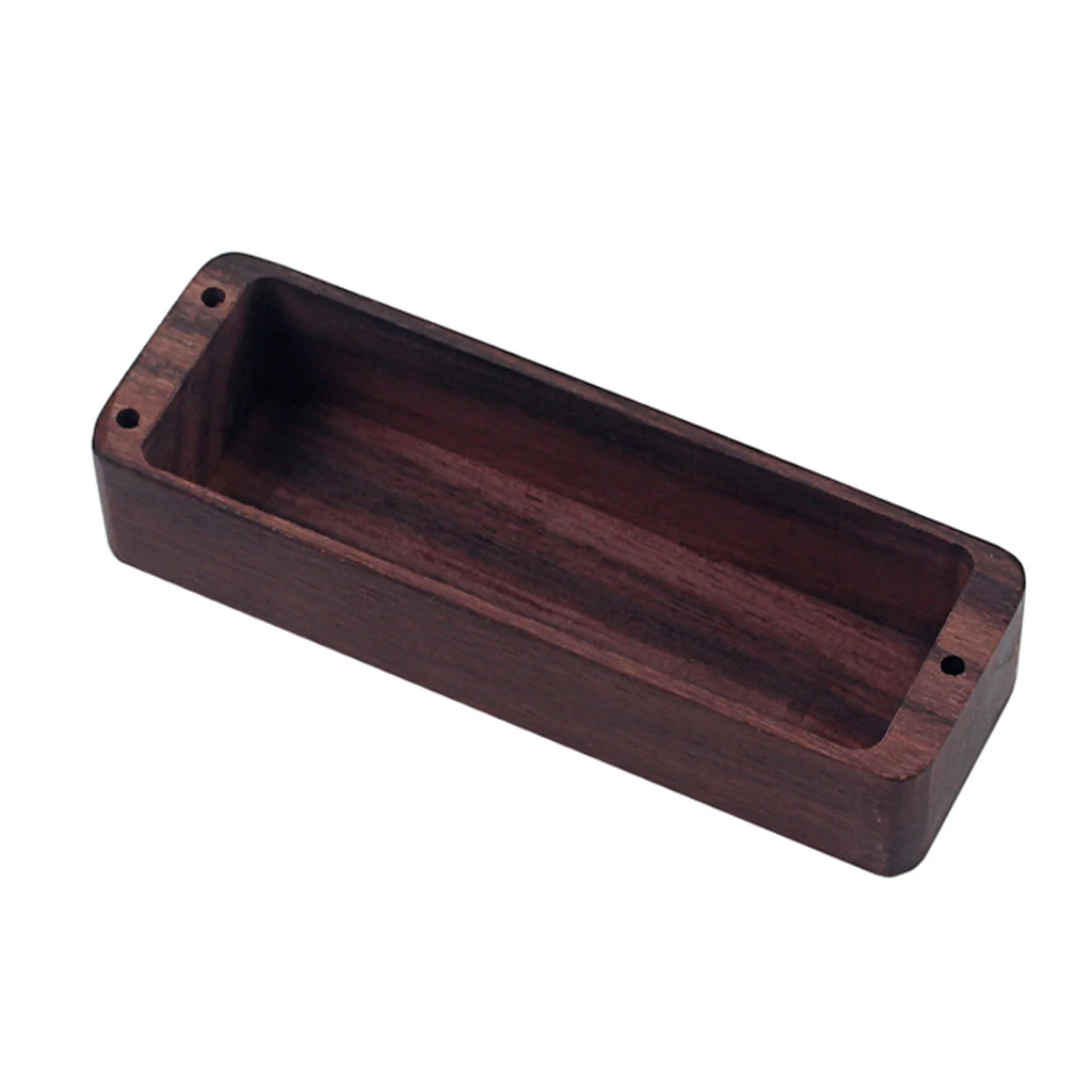 1pc Rose Wood Custom Bass Guitar Soapbar Pickup Cover Instrument Accessories