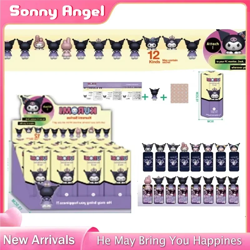 Miniso Sanrio Melody Kuromi Sonny Angel Surprise Blind Box Kawaii Mysterious Blind Box Figure Christmas Model Dolls Gifts Toys