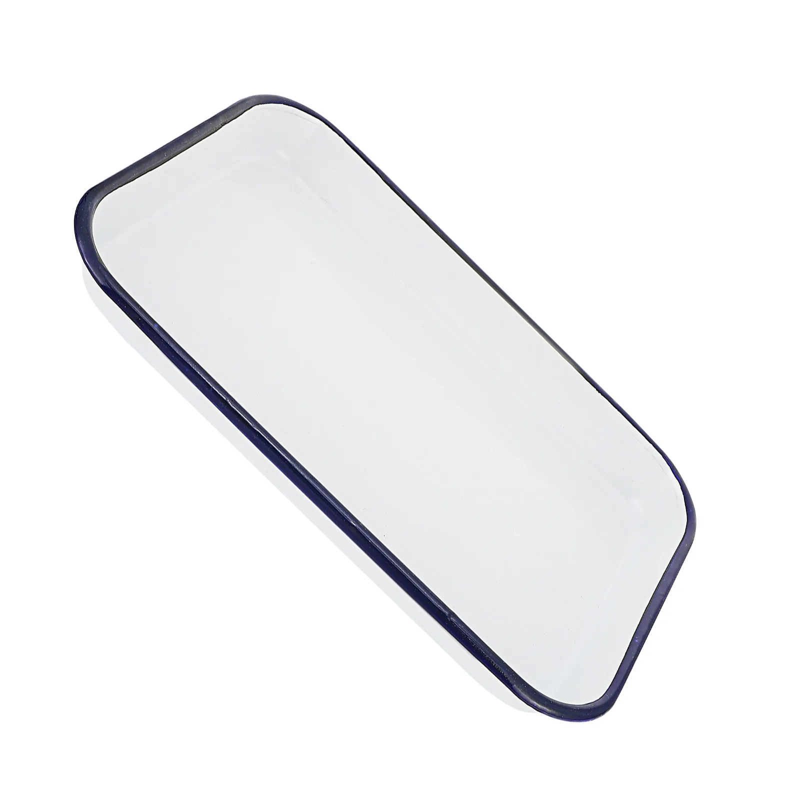 

White Storage Plate Enamel Tray Laboratory Sterilized Square Chinese Organizer Tool