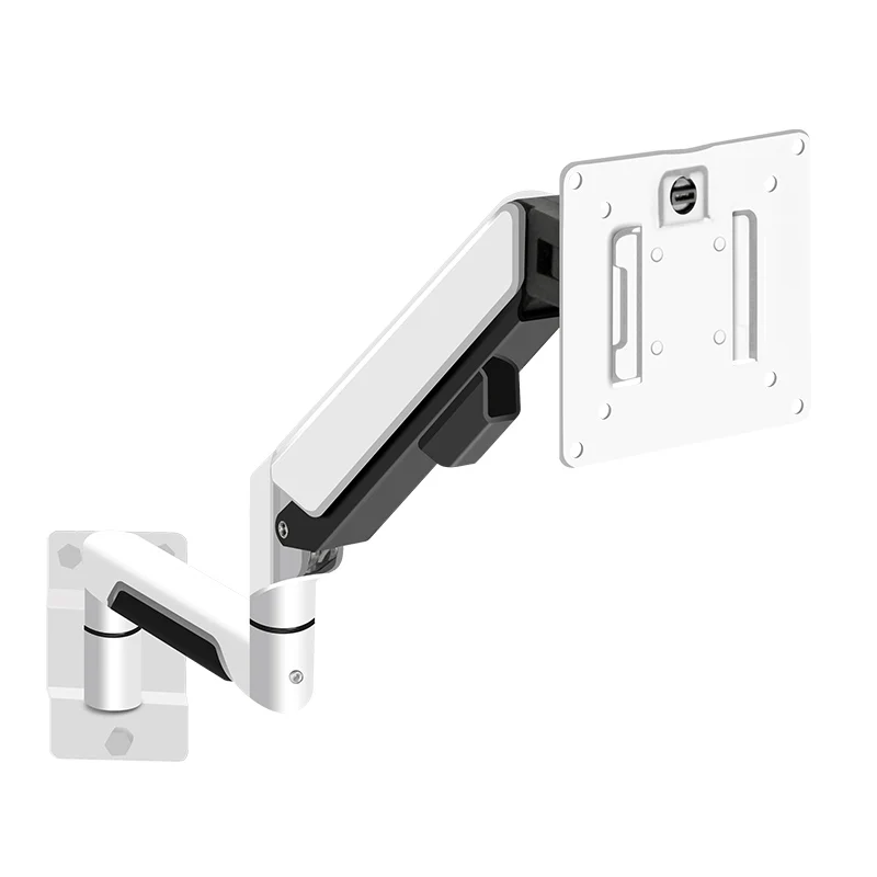 

Gas Spring 360 Degree Full Motion Height Adjustable 10"-36" LCD Monitor Holder Load 12KG Height Adjustable TV Wall Mount Bracket