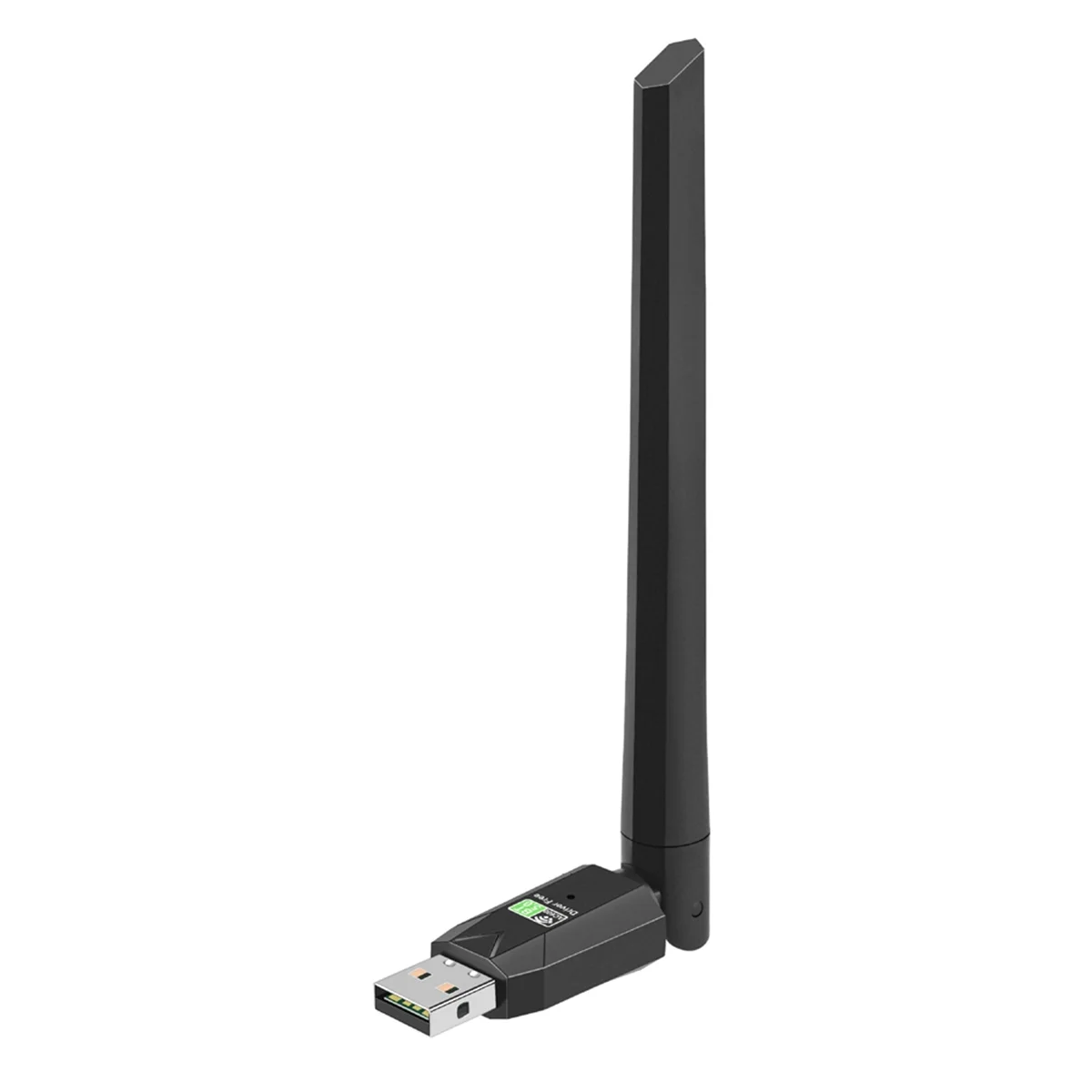 ミニネットワークカード受信機,600mbps,USB, Bluetooth 5.0, 2.4g,5ghz,wi-fiアンテナ,デュアルバンド,802.11ac