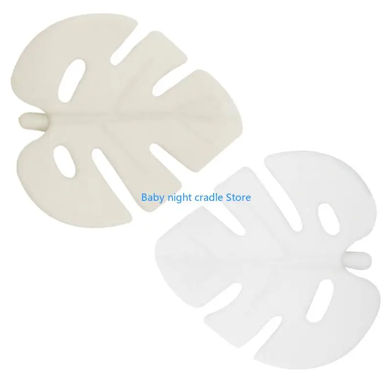 مجموعة J2FF مكونة من قطعتين من لعبة التسنين للطفل، لعبة تسنين من السيليكون للرضع، أداة آمنة وفعالة لتخفيف آلام الأسنان غير #4