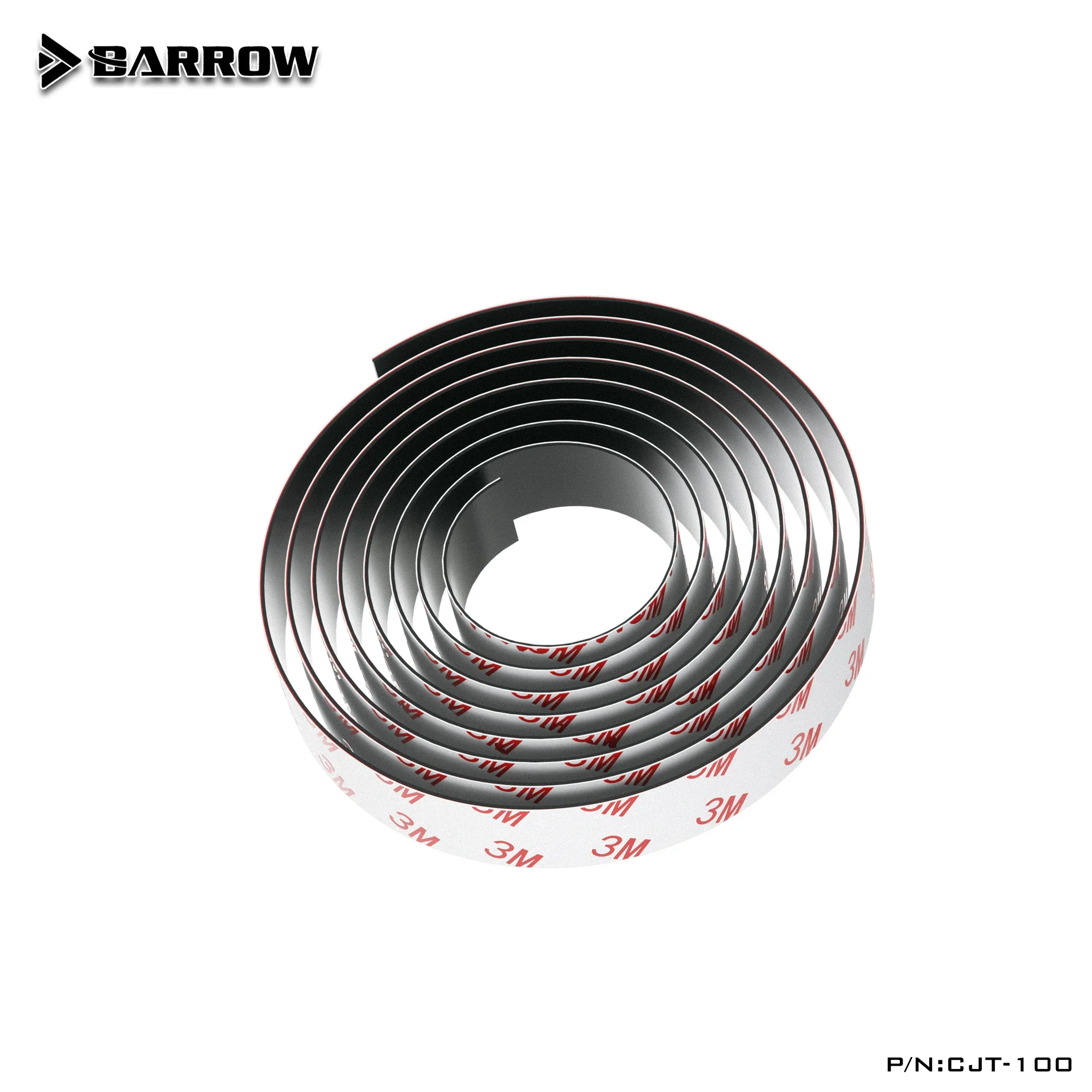 Barrow CJT-100/CJT-50 Single-Sided Magnetic Strips for Lights Strips,Easy To Install and Move,DIY Decorative Iron Chassis