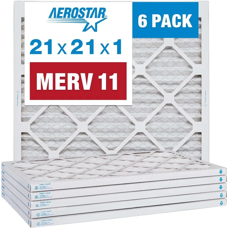 Pleated Air , AC Furnace Air , 6 Pack