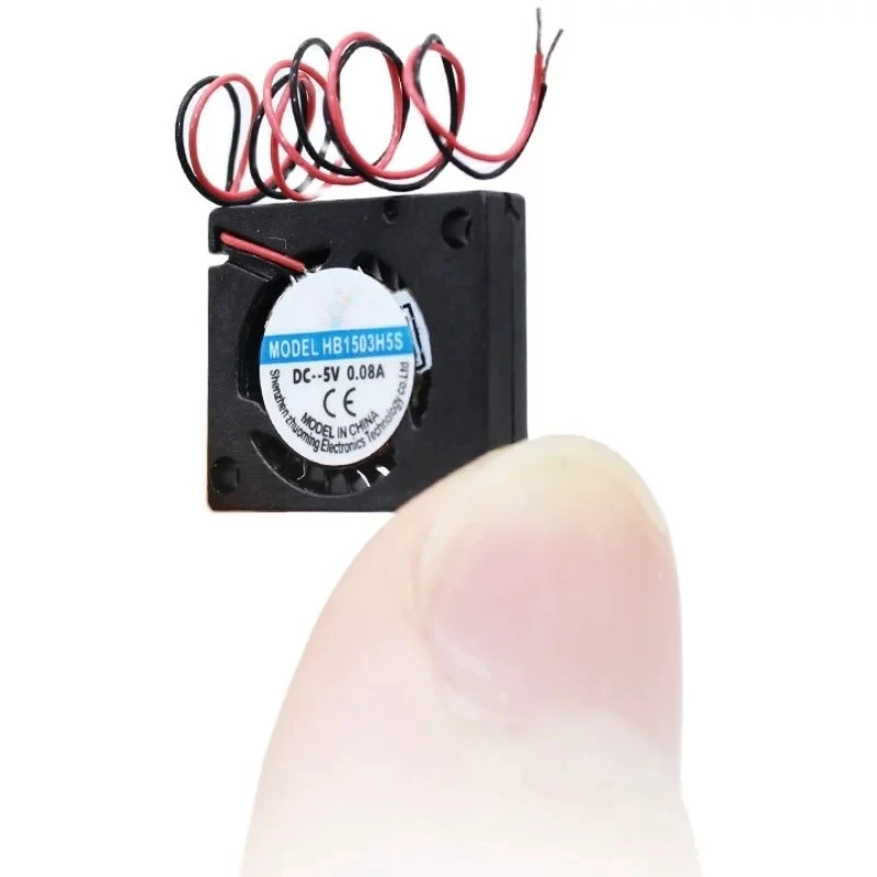 2PCS Turbo Cooling Fan For 1503 Blower 5V 3.3V 1.5CM Ultra‑Slim Laptop Micro Blower Fan