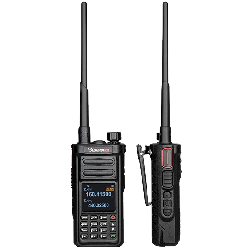 Wurui D100 الميزانية DMR الرقمية لاسلكي تخاطب هام اتجاهين الاتصالات المحمولة المهنية مفيد vhf uhf ht pmr446 الشرطة