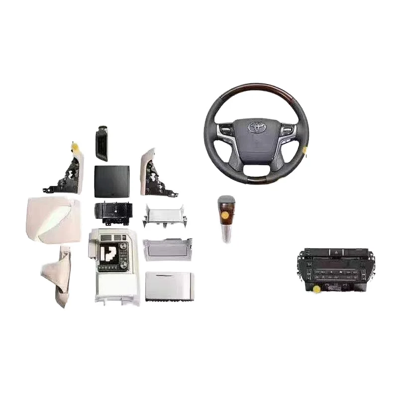 

Car Accessories Interior Parts for Toyota Land Cruiser Old to New Model Include Steering Wheel Central Control USB Etc