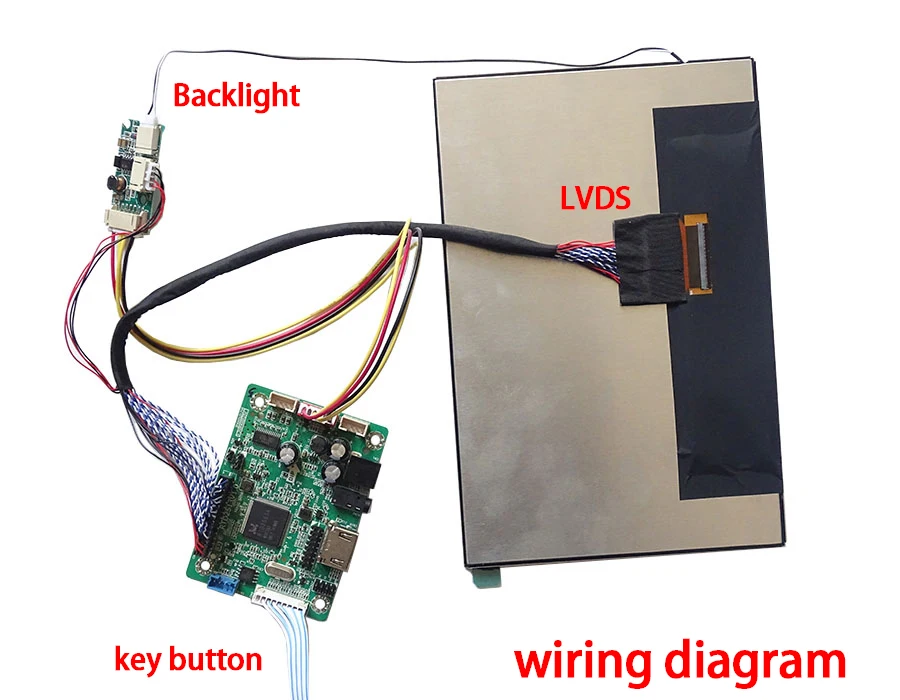 Dla BOE EV101WUM-N20 1920x1200 0.5mm podziałka 2ch 8bit 51pins kabel LVDS HDMI HD zestaw płyta sterownicza LED HDMI do LVDS