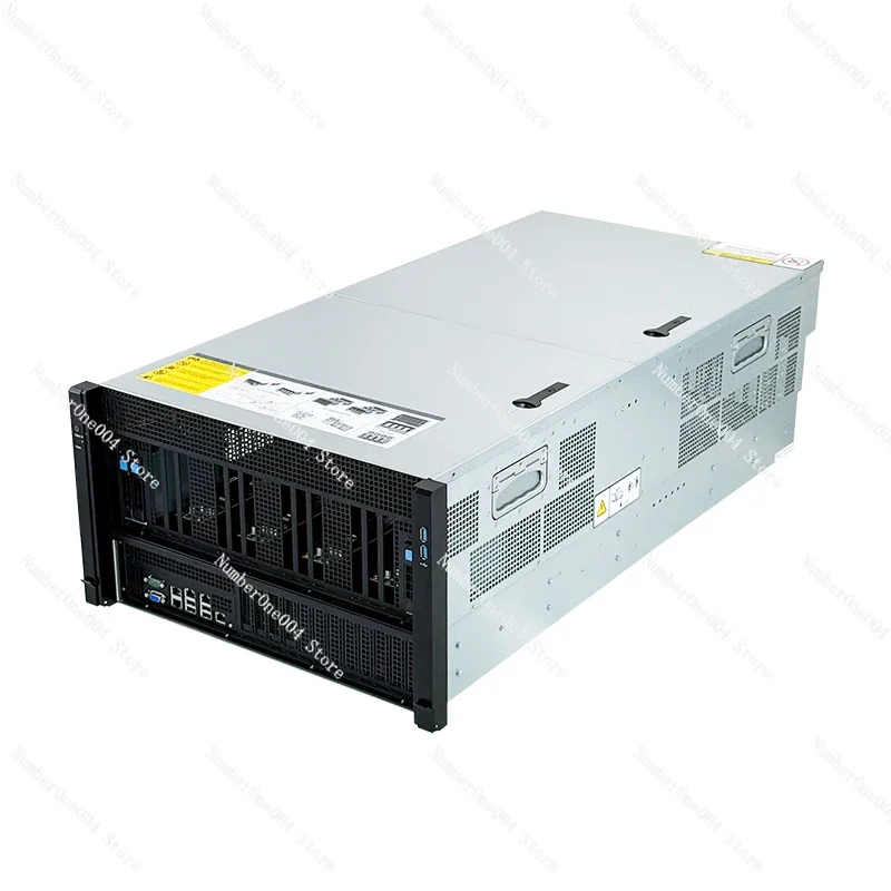 For 6U Rack Type 8 Card 4090 Game Graphics Card GPU Deep Learning AI Computing Rendering Workstation Server Chassis