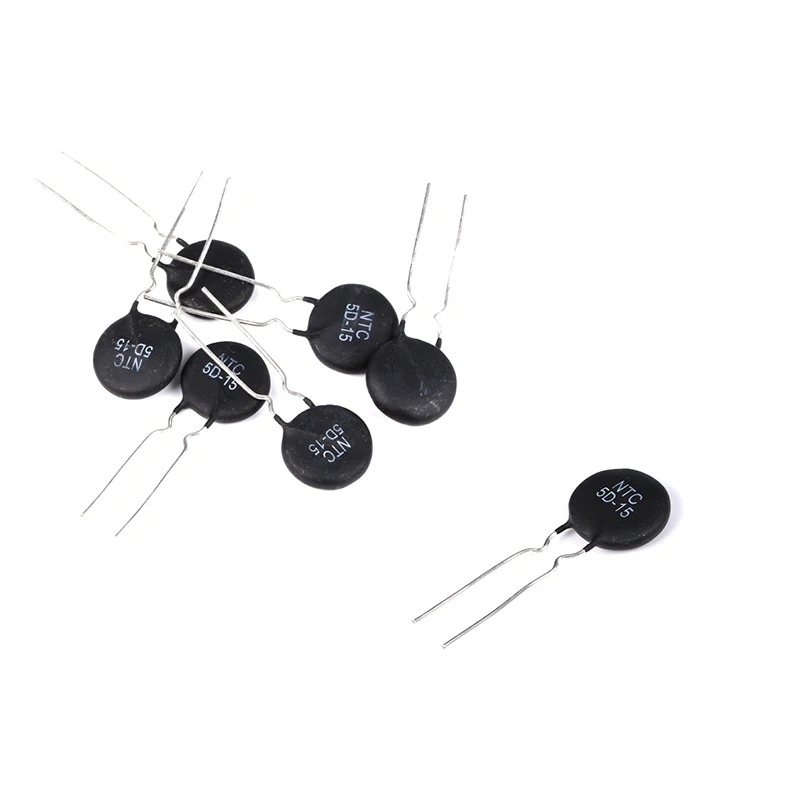 5 peças de Resistor Termistor NTC 5D-15 5D15
