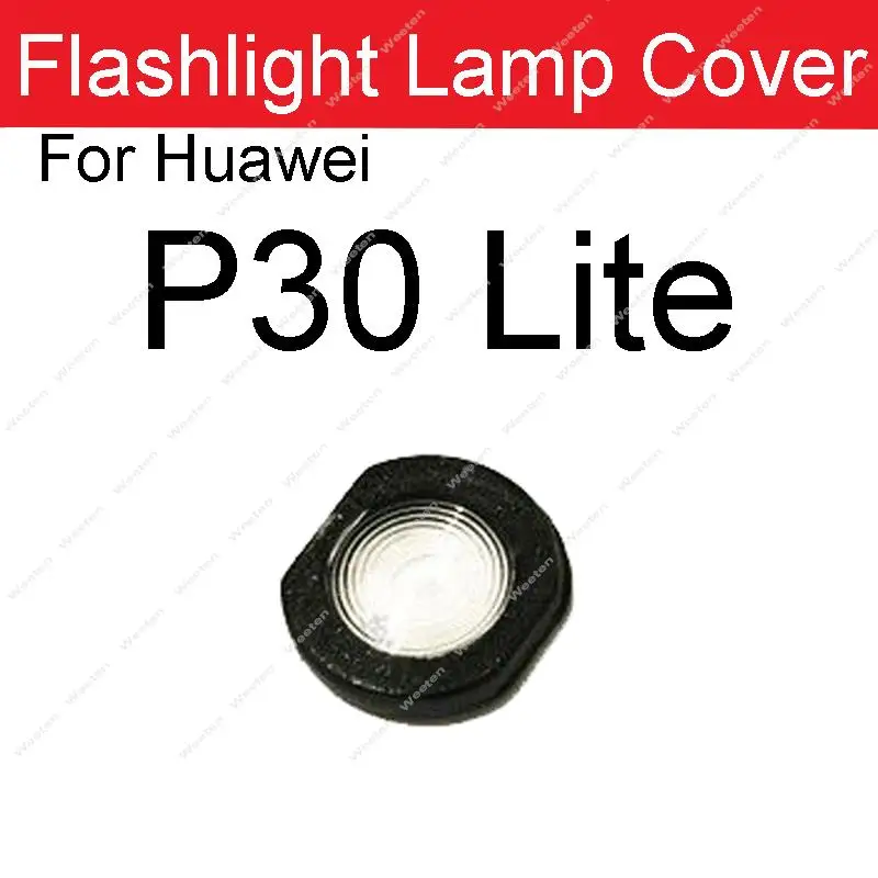 Rear Flash Light Lamp Cover For Huawei P10 P20 P30 P40 Lite E P20 P30 P40 Pro Plus 5G Back Camera Flashlight Lamp Shell Holder