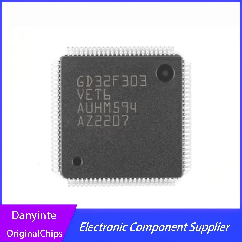 5Pcs/Lot  GD32F303VET6 GD32F303 LQFP-100