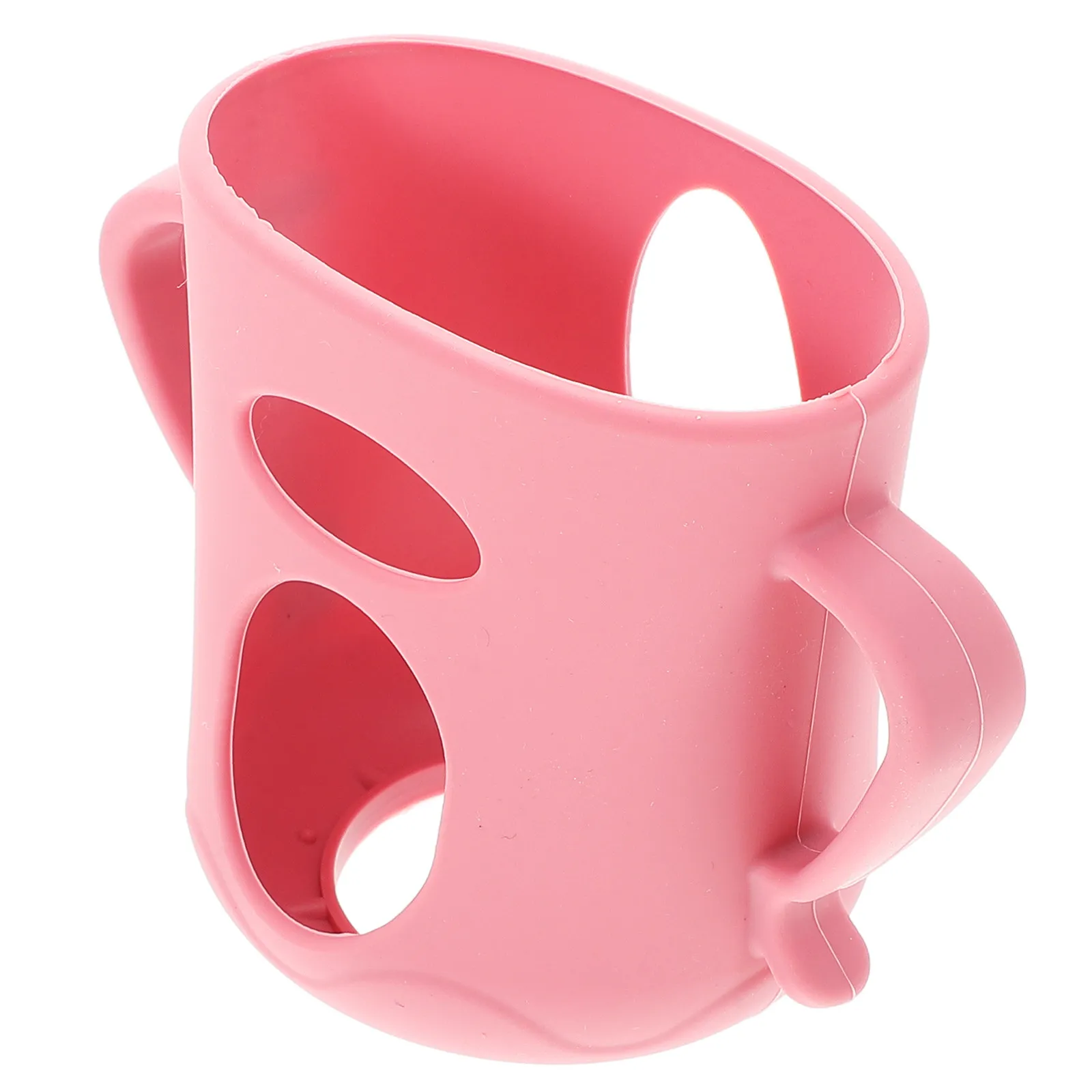 Baby Bottle Silicone Handles Wide Neck Compatible Universal Fit Ergonomic Non-Slip Grip for Self-Feeding Sterilizable Easy Clean