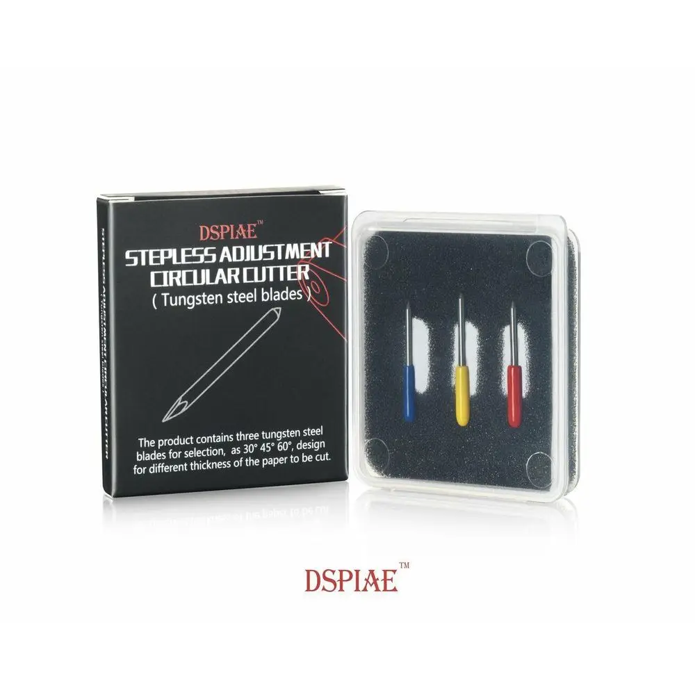 

DSPIAE MT-CB Stepless Ajustment Circular Cutter (Tungsten Steel Blades) - Craft Tools