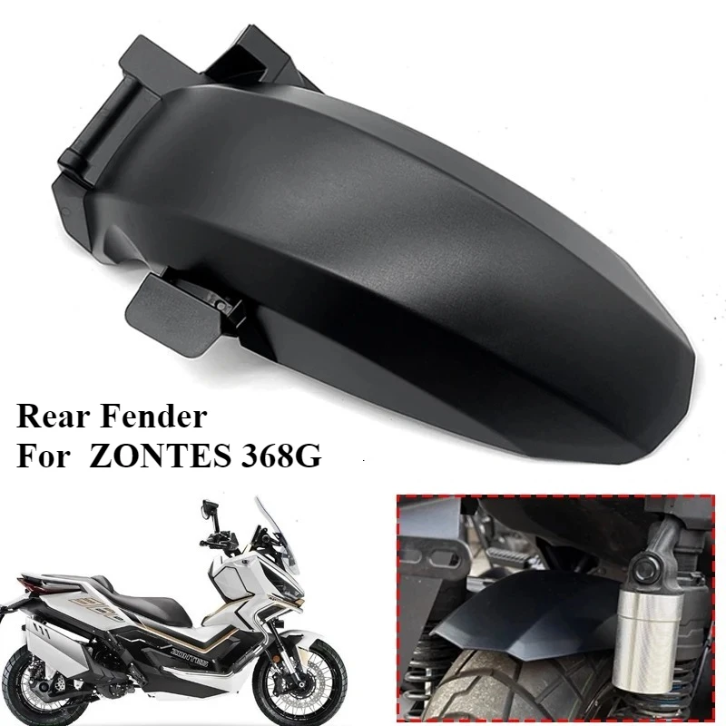 

For ZONTES 368G G368 Motorcycle Accessories Rear Wheel Hugger Mudguard Fender Mudflap Splash Guard Fender Protector Cover