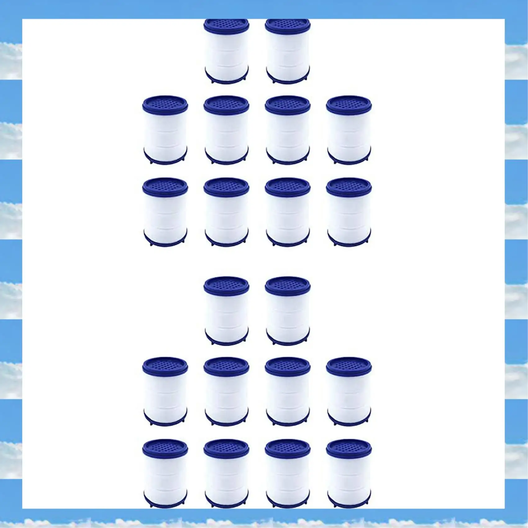 

A11I 30-компонентный смеситель-распылитель, аксессуары для замены фильтра для воды, жесткий умягчитель воды для кухонных кранов, фильтр для воды для крана