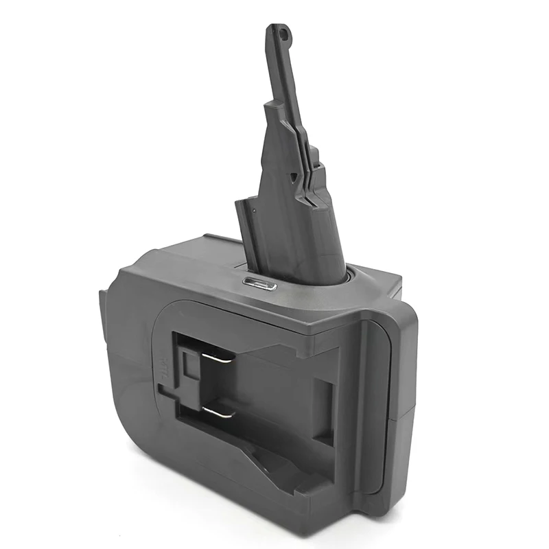 

For Milwauke 18V Li-ion Batteries Converts To for Dyson V7 V8 Series Vacuum Cleaners MIL18V7V8 2 in 1 Battery Adapter Converter