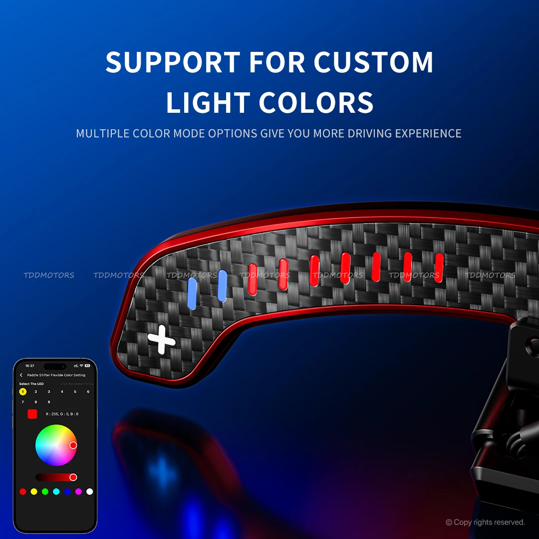 

LED Magnetic Carbon Fiber Paddle Shifters For BMW F20 F30 F32 F36 F80 G20 G30 G22 G80 G87 F10 F06 F12 M1 X1 X6M 1 - 5 7 Series