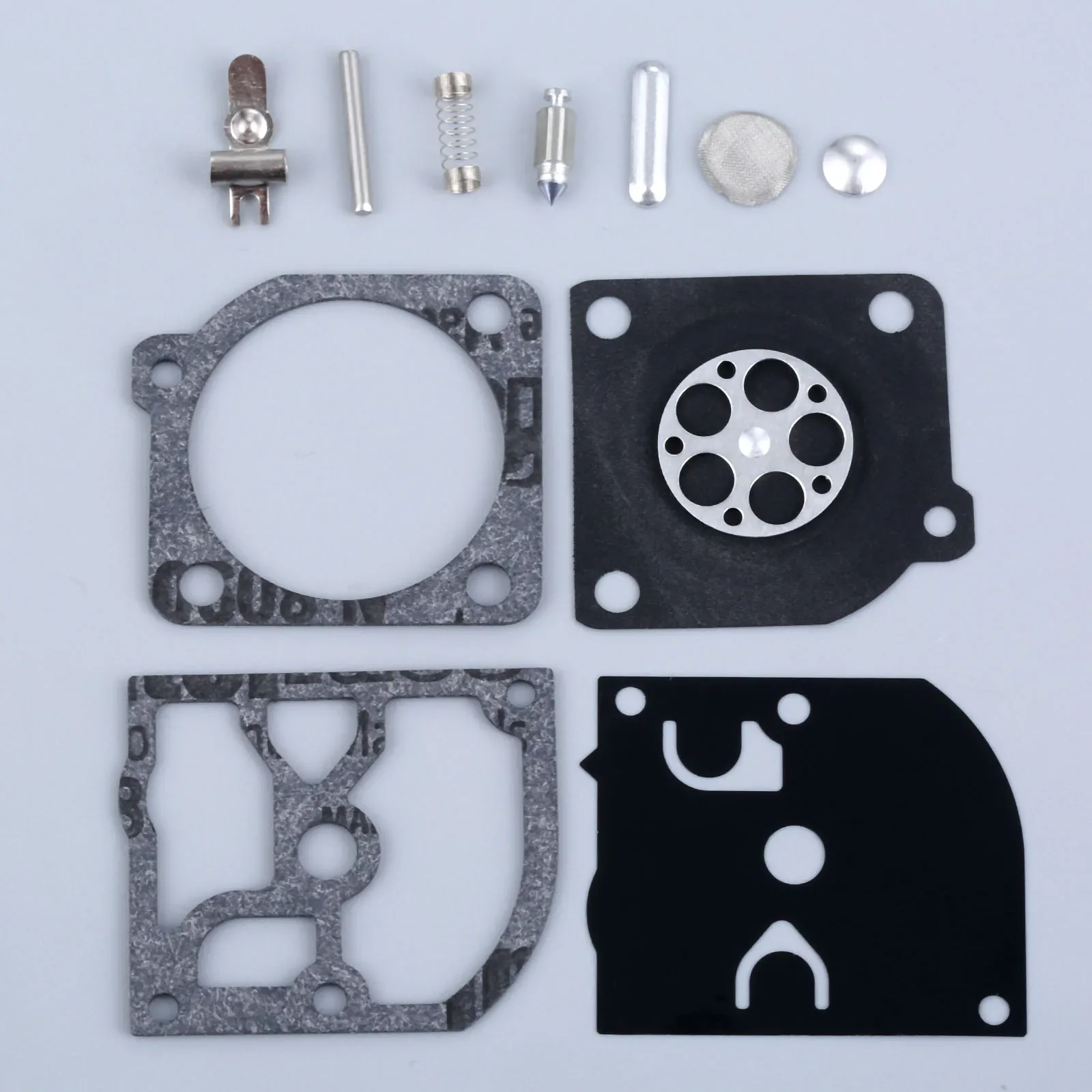 1 Set Carburetor Carb Repair Rebuild Gasket Kit for Husqvarna 136 137 141 142 Chainsaw Trimmer Parts Replace ZAMA RB-137