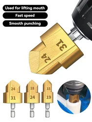 PPR Lifting , Stepped Drill Bit, Hexagon Shank Water Pipe Connection Tool 20/25/32mm,full Open Process PPR lifting hand tool