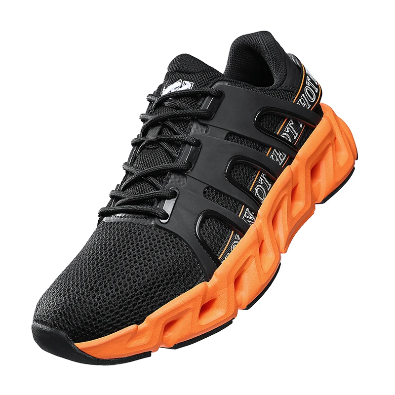 Men'S Spring And Autumn Sports Running Shoes Outdoor Comfortable Breathable Soft Soled Height Raising Casual Men'S Shoes 39-46