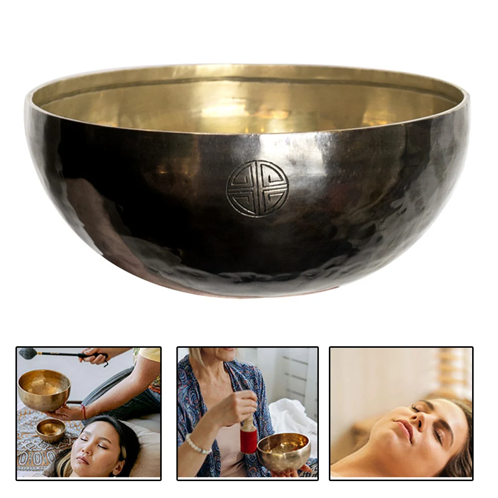 Crafted By Skilled Artisans Handmade Bowl Set Craftsmanship Meditation Relaxation Tibetan Singing Bowl Perfection