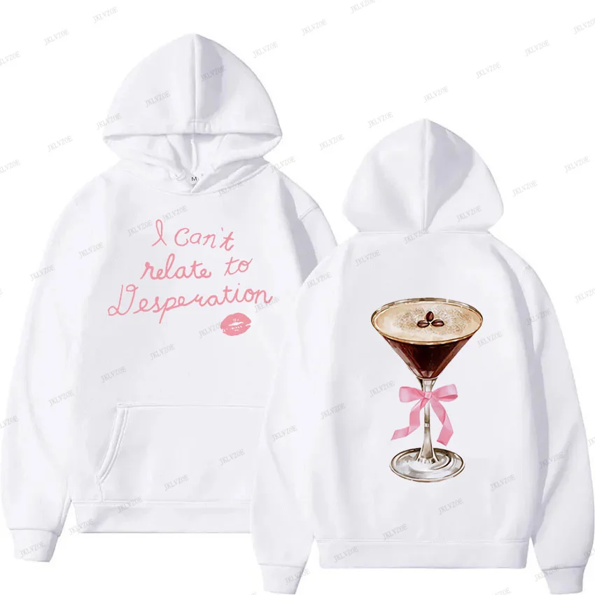 Sabrina Carpenter Can\'t Relate Espresso 2024 New Hoodie Men Women Retro Aesthetic Fashion Oversized Sweatshirt Pullover Hooded