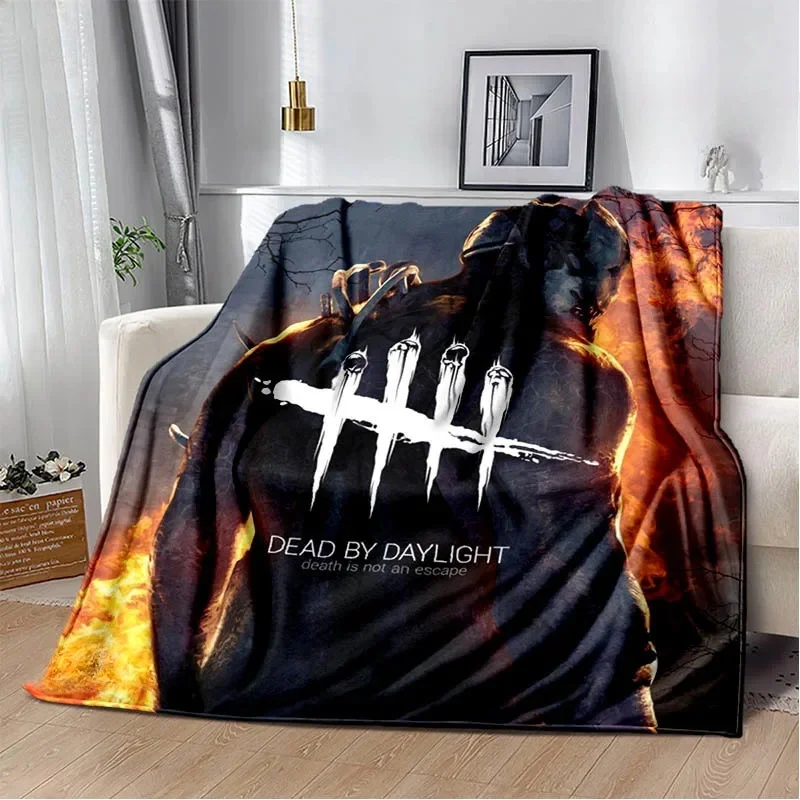 Game D-Dead By Daylight Printed Blankets Children's Warm Blanket Soft And Comfortable Blanket Home Travel Blanket Birthday Gift