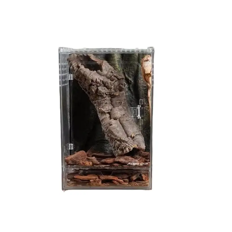 

HHO-открытие спереди гекконы дерево лягушка акриловое стекло домашнее животное змея альпинистский резервуар террариум ландшафтный дизайн