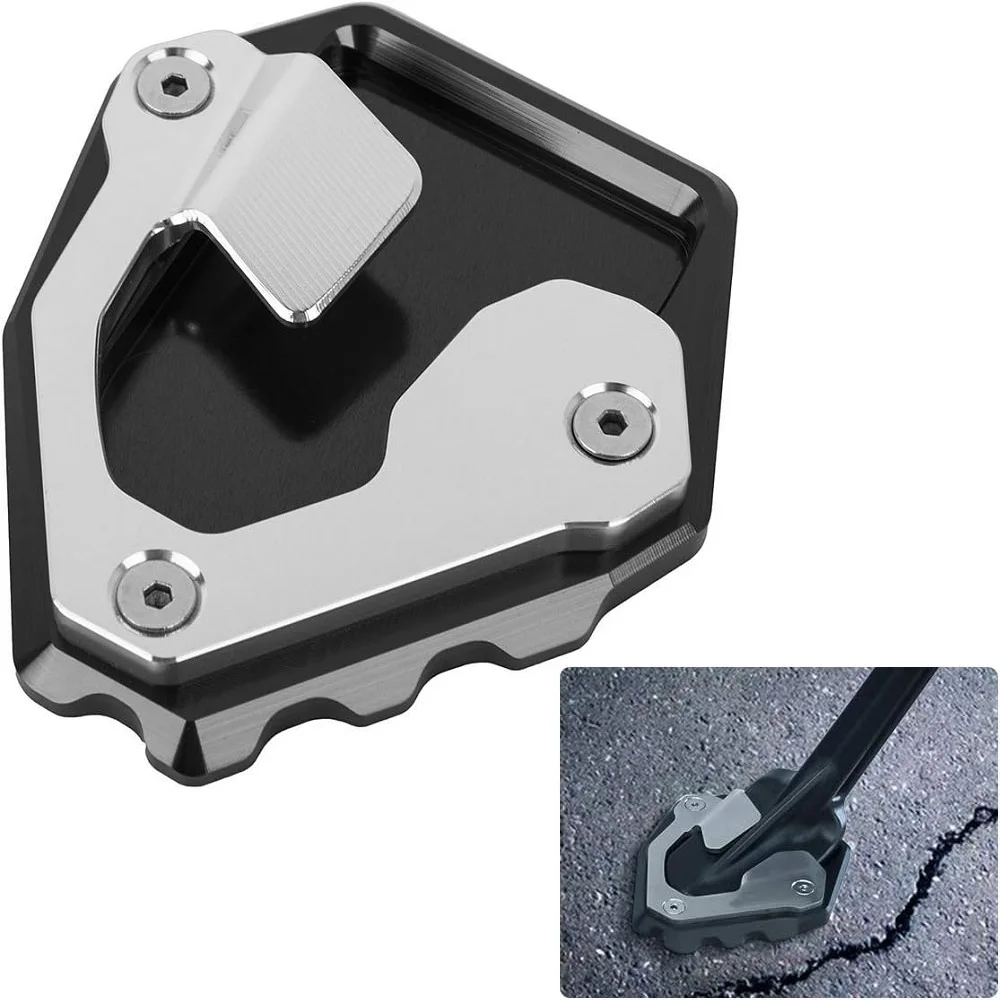 

Motorcycle Stand Kickstand Pad Extension Kit Foot Pedal Side Support Bracket For Honda CRF1000L Africa Twin ABS/DCT 2016-2019