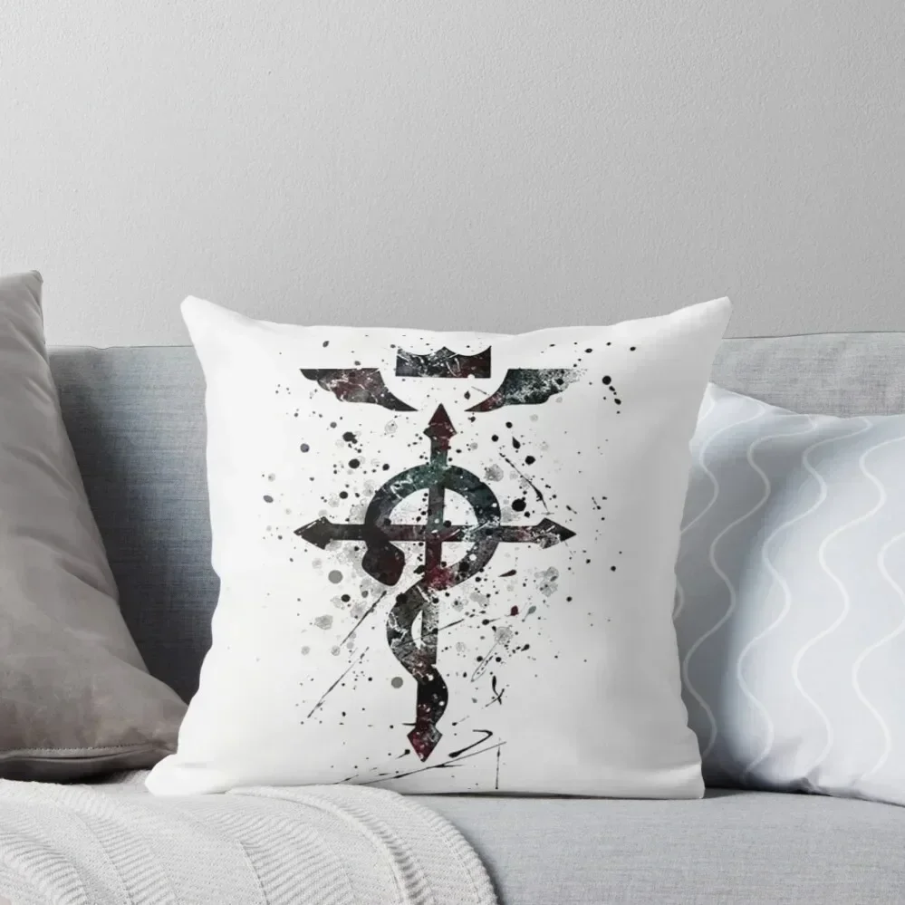 

Fusion Fullmetal Alchemist Throw Pillow Christmas Pillows Christmas Covers pillow