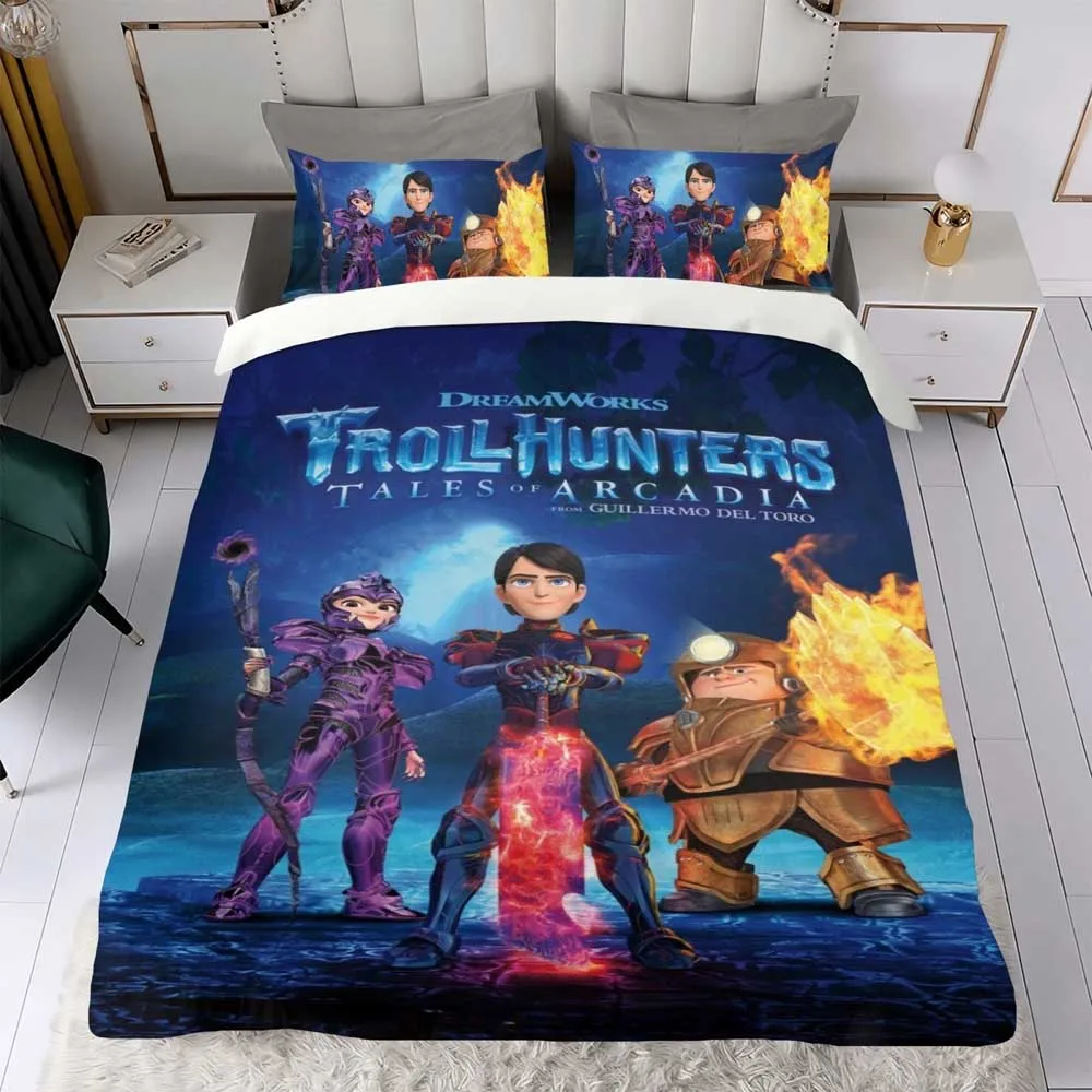 housse-de-couette-anime-super-cartoon-ensemble-de-literie-doux-pour-enfants-housse-de-lit-trollhunters-ensemble-de-literie-simple-double-king-size