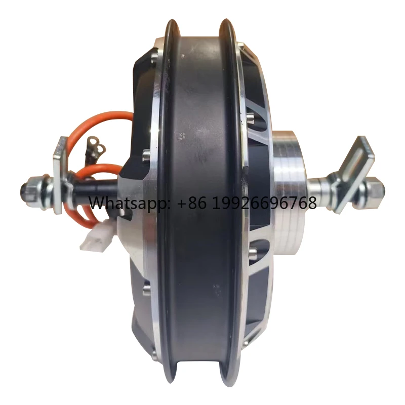 Brushless DC Hub Motor Permanent Magnet Waterproof Disc Brake 1200W 48V-72V 60-70KM/H