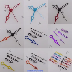 Classic Watch Set 4 Hands Pointers Luminous Watch Repair Tools For NH34A GMT Automatic Movement Tool Kit Watch Parts