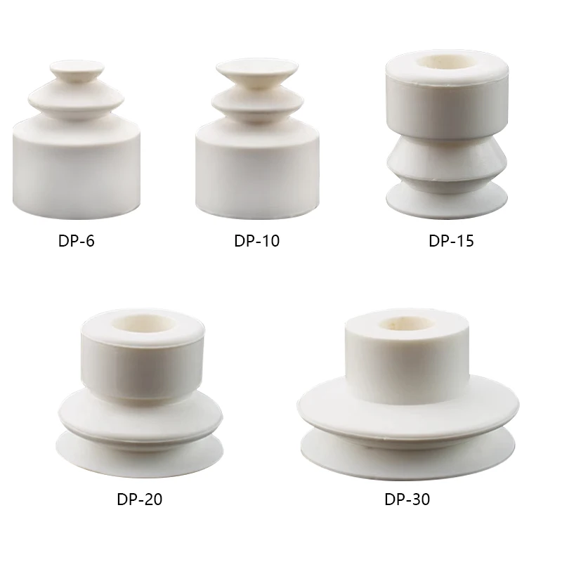 

5pcs/lot High Temperature Resistant 400 degree Celsius Double Layer Vacuum Suction Cup DP-6 DP-8 DP-10 DP-12 DP-15