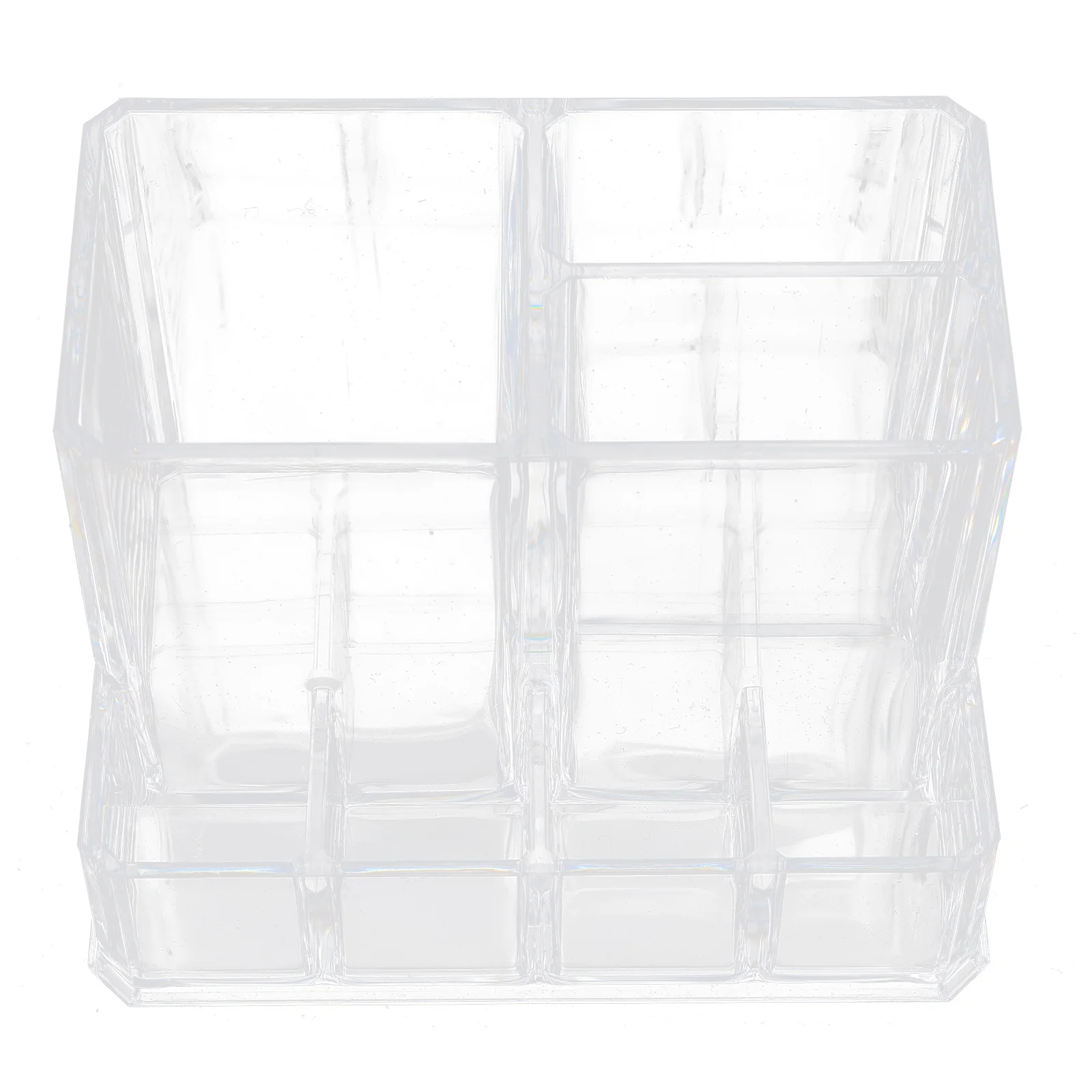 

1Pcs Transparent Brush Storage Organizer Desktop Makeup Brush Container Lipstick Rack Pen Holder Storage Holder