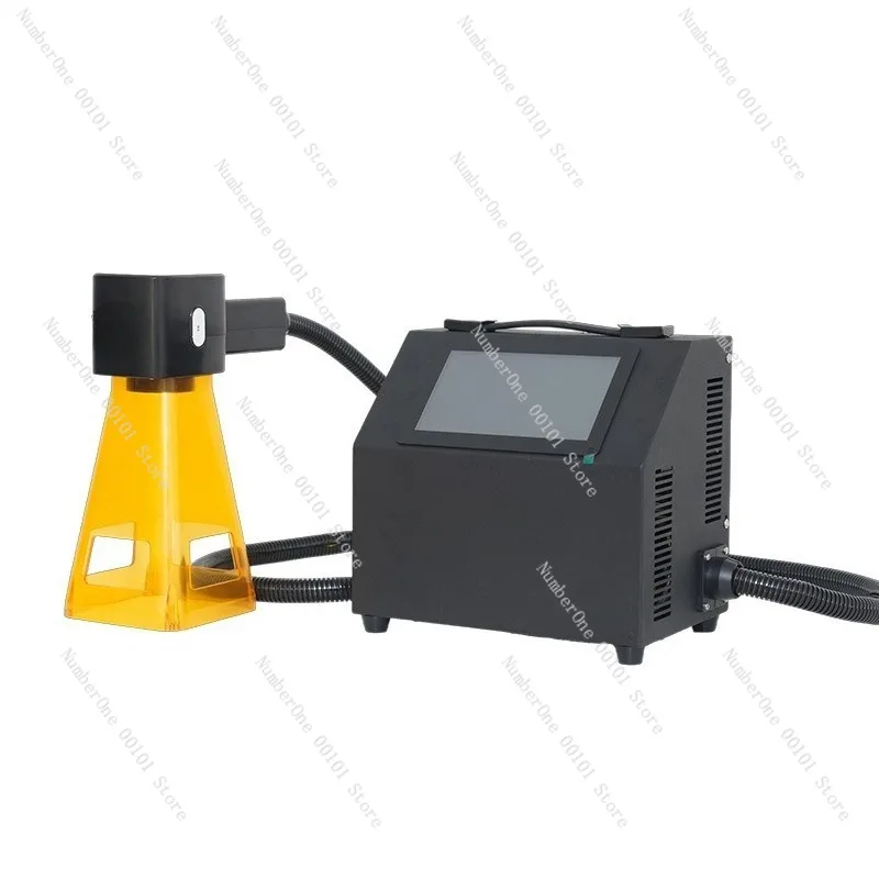 Portable Handheld Laser Marking Machine Mini Metal Nameplate Engraving Device Plastic Acrylic Ceramic Tile Coding Printer