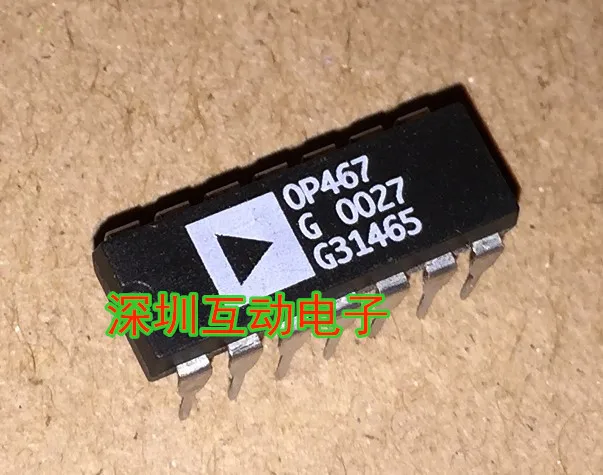 

Free shipping OP467GPZ OP467GP OP467 DIP-14 AD , 10PCS