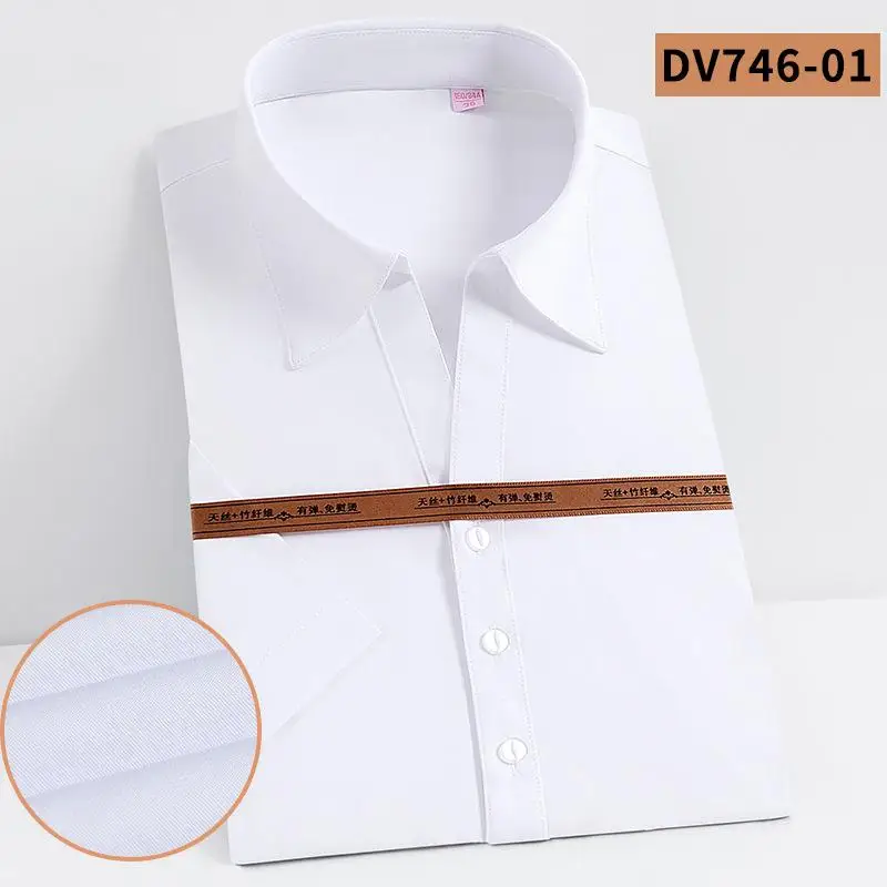 Vêtements décontractés pour femmes sans repassage, en fibre de bambou et de charbon de bois, confortables, pour le travail ou la maison, en polyester...