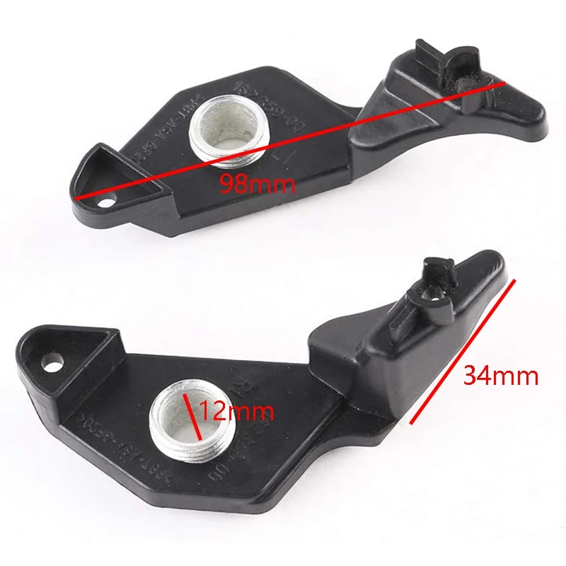 2 PièCes SéRies Clips de Support de RéParation de Phare pour BMW X5 E60 E61 2003-2010 63126941478