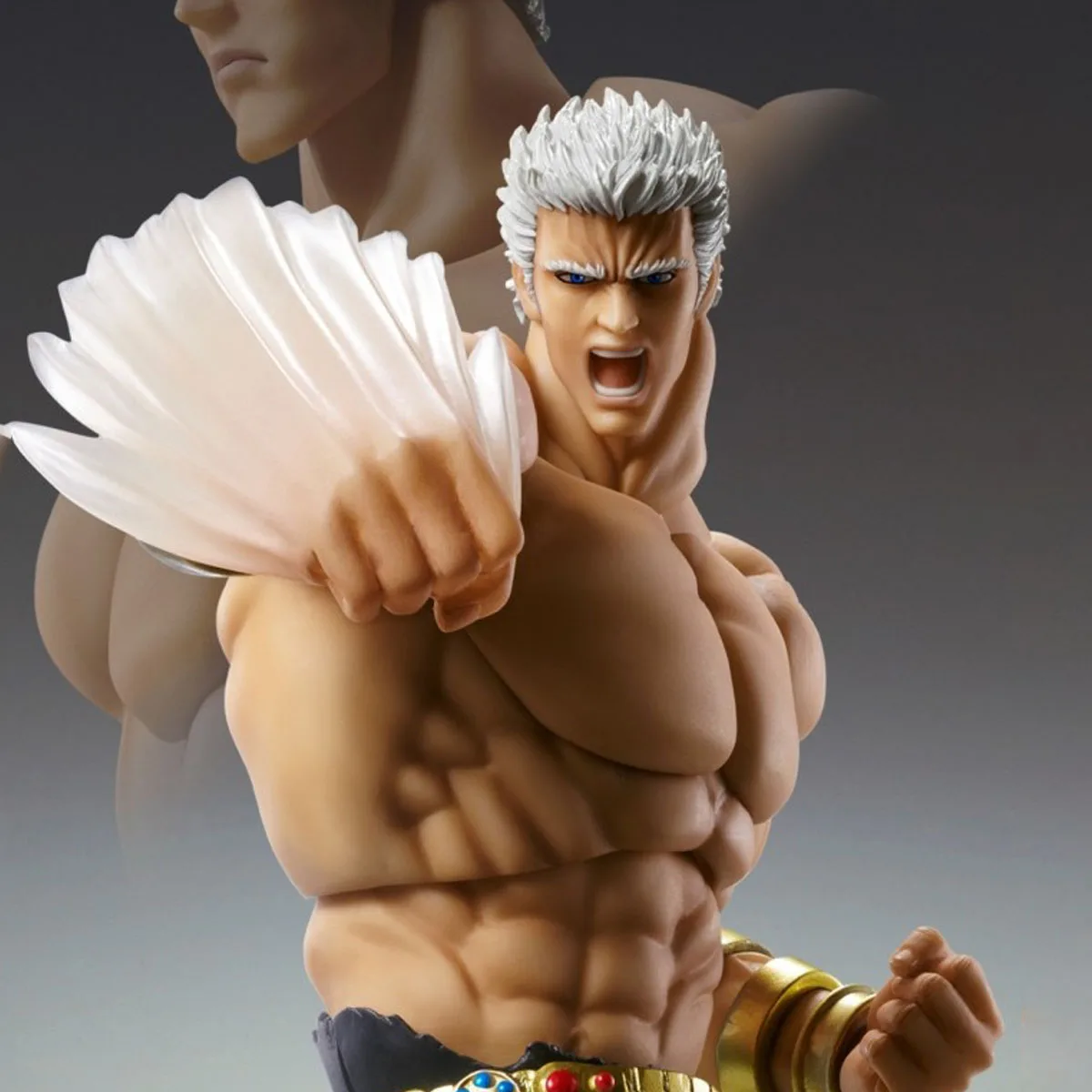 Original Medicos Entertainment Super Action Statue  Hokuto No Ken - Raoh Muso Tensei Ver Anime Figure Action Figure Model