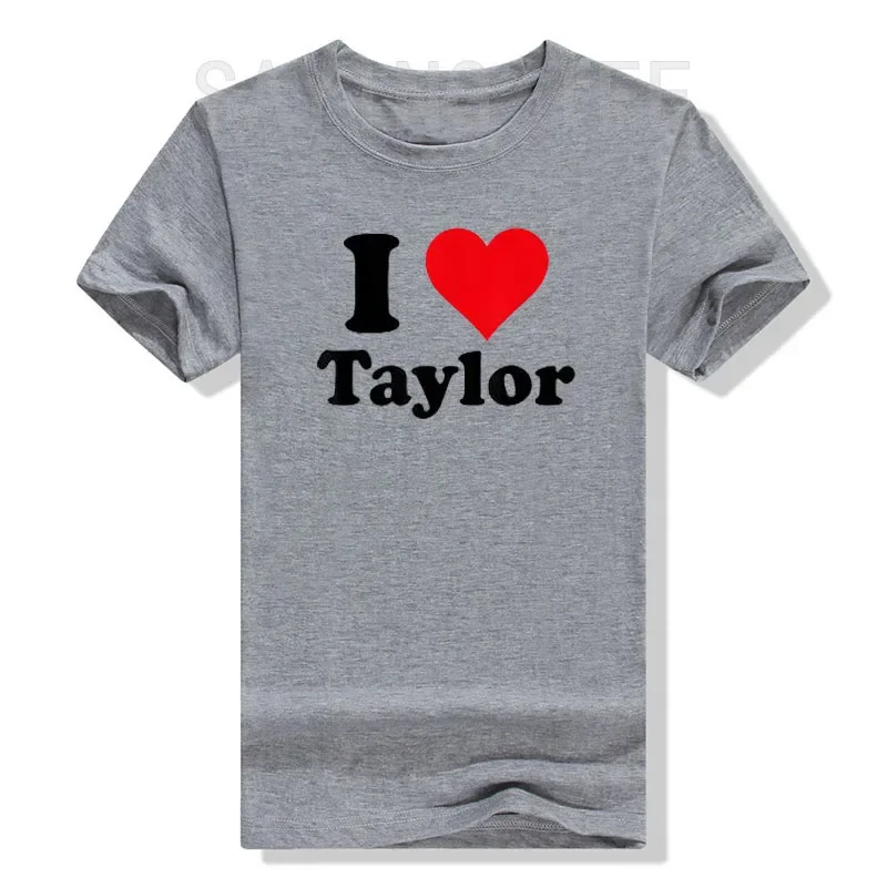 I Love Taylor T-Shirt First Name Personalized, I-Heart-Taylor Tee Top Sayings Quote Graphic Outfit Best Friend Cute Apparel Gift image 6