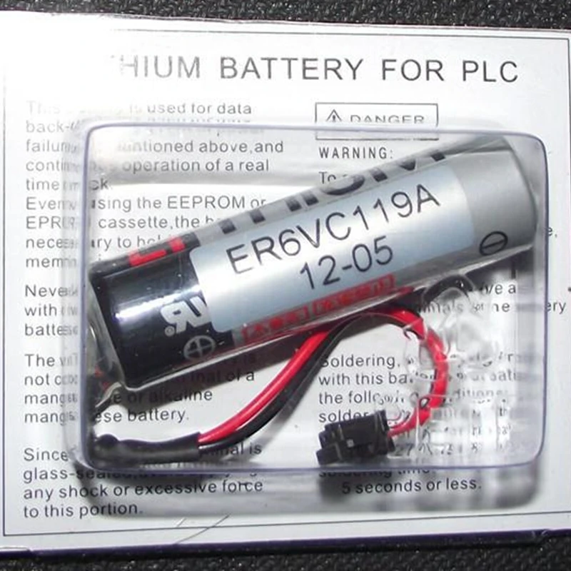 2 قطعة ER6VC119B ER6VC119A 3.6V M70 M80 بطارية أجزاء اكسسوارات