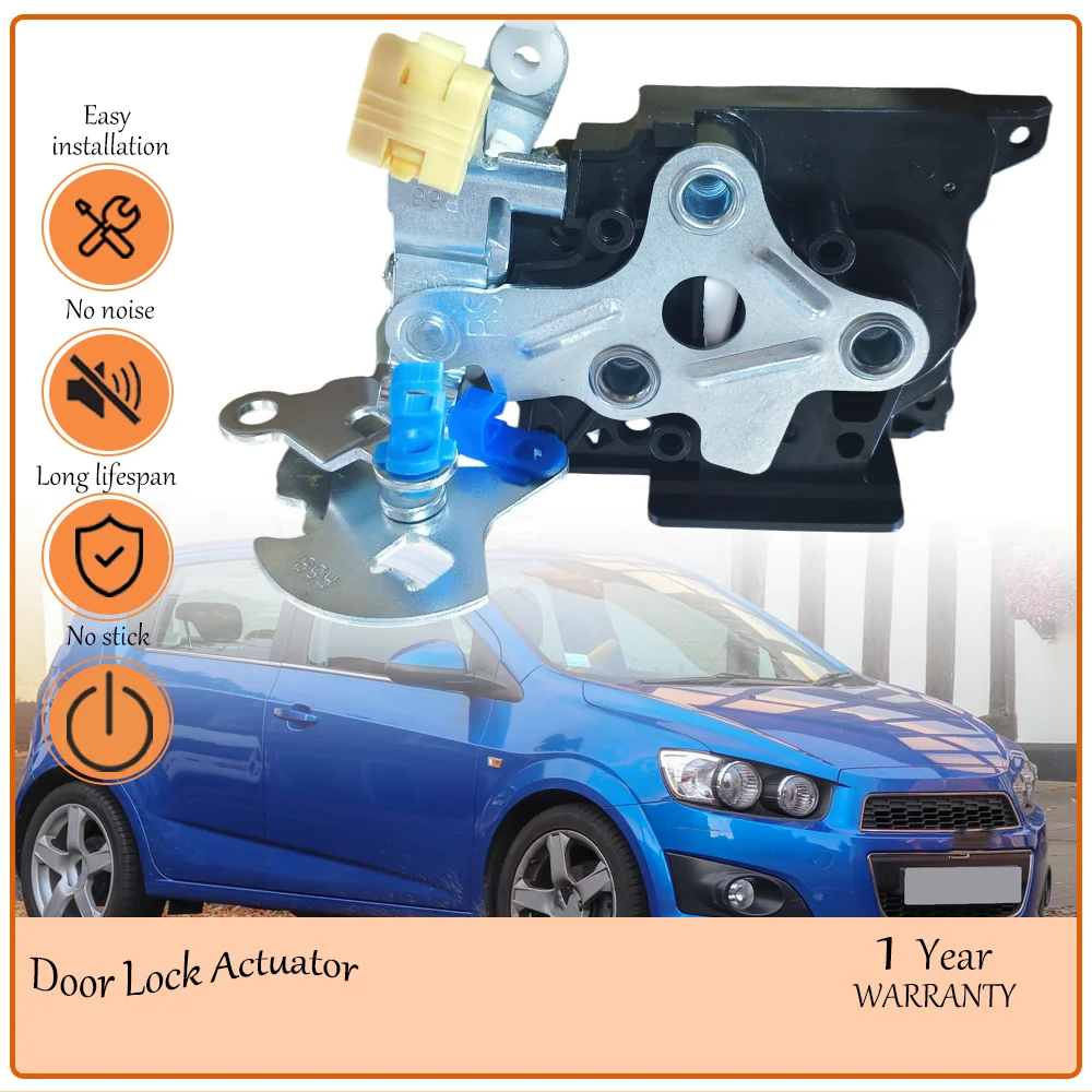 Precision-Constructed Front Right Door Latch Lock Actuator Kit, Compatible With Aveo Aveo5 2004-2011 Lacetti Lova, oem 96272639
