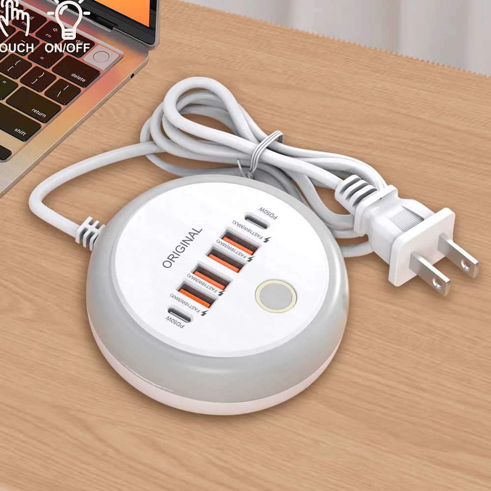 50W Power Strip Mul…