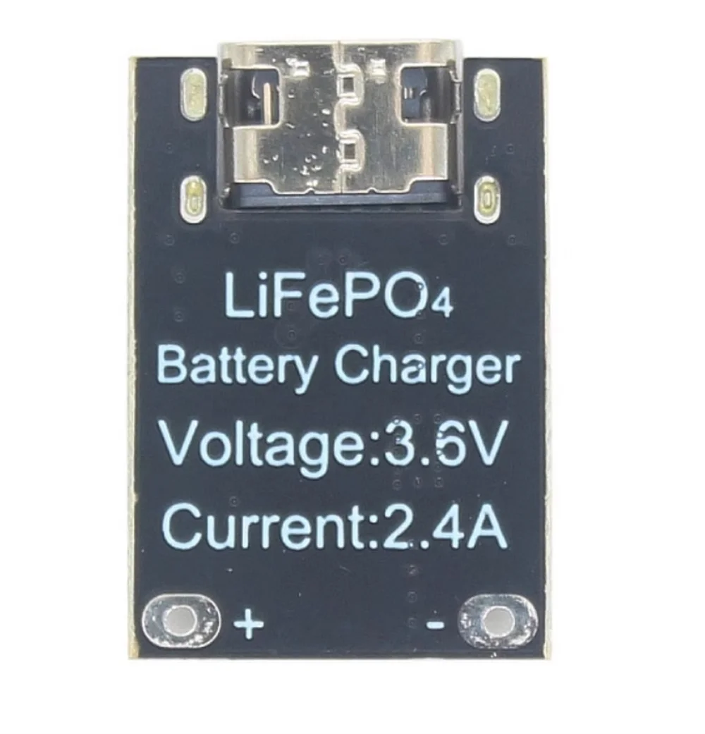 SK3624 scheda di ricarica per batteria al litio ferro fosfato a sezione singola a 1 stringa modulo caricabatterie rapido da 2,4 a