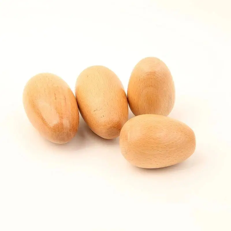 Professional Wooden Egg Shakers Maracas Orff Music Classroom Percussion Instruments Set For Classroom Live Performance