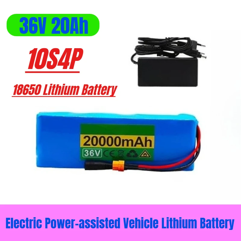 

18650 Lithium Battery 36V 10S4P 20Ah Electric Power-assisted Vehicle Lithium Battery