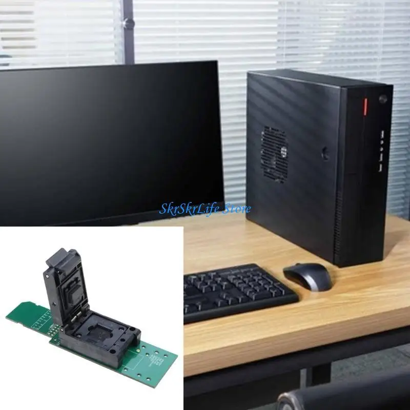 

E65E Mobile Font Library Burning Socket toSD eMMC169FBGA153 Test Socket Durable