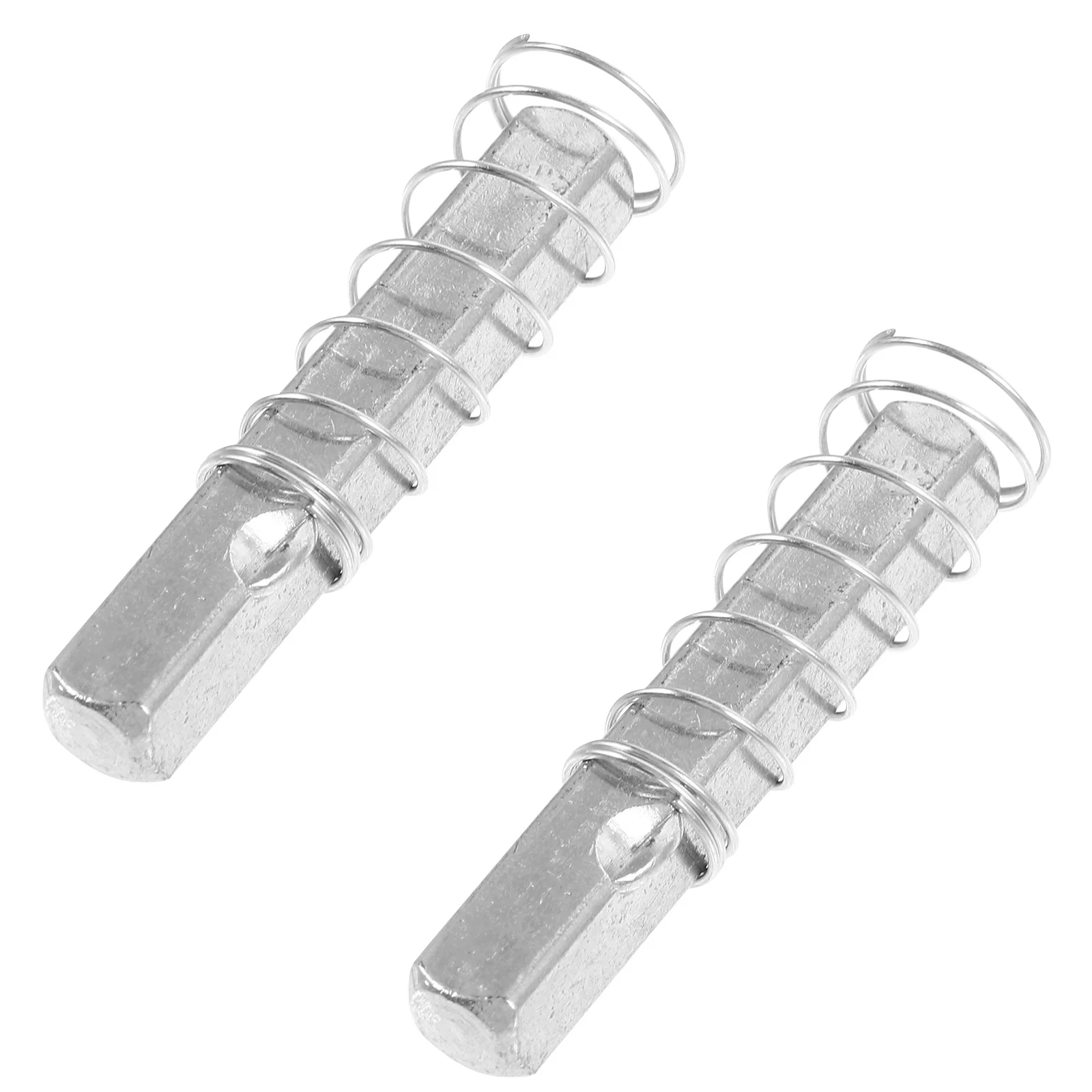 2 個の頑丈なストレートノブスピンドルバーの交換用、古いスタイルのドアハンドル用、機械式ドアロック用の高強度スピンドル